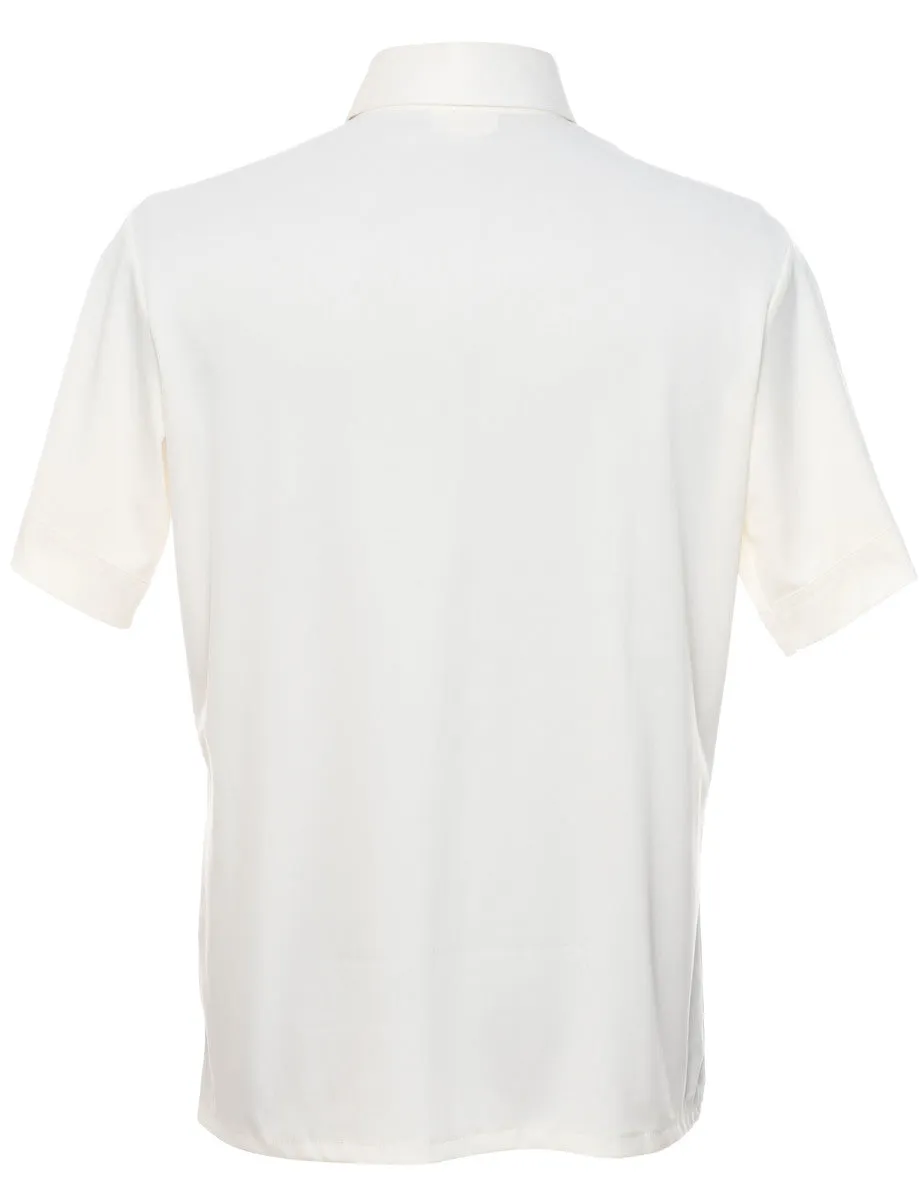 1970s Off-White Shirt - M