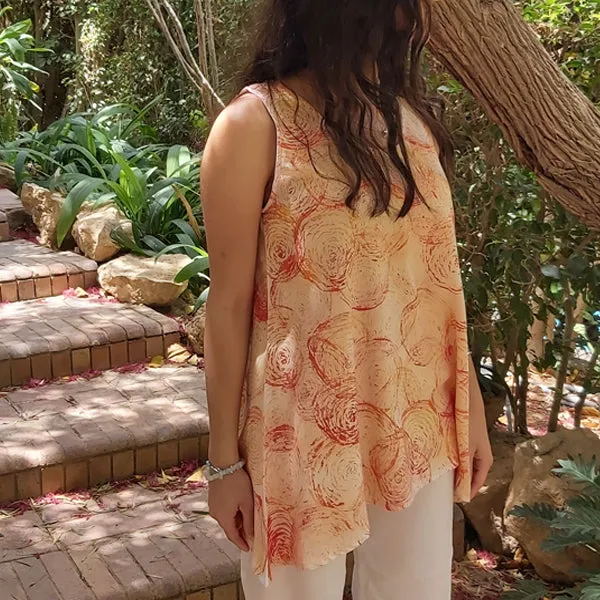 24S2 Sleeveless One Layer Top