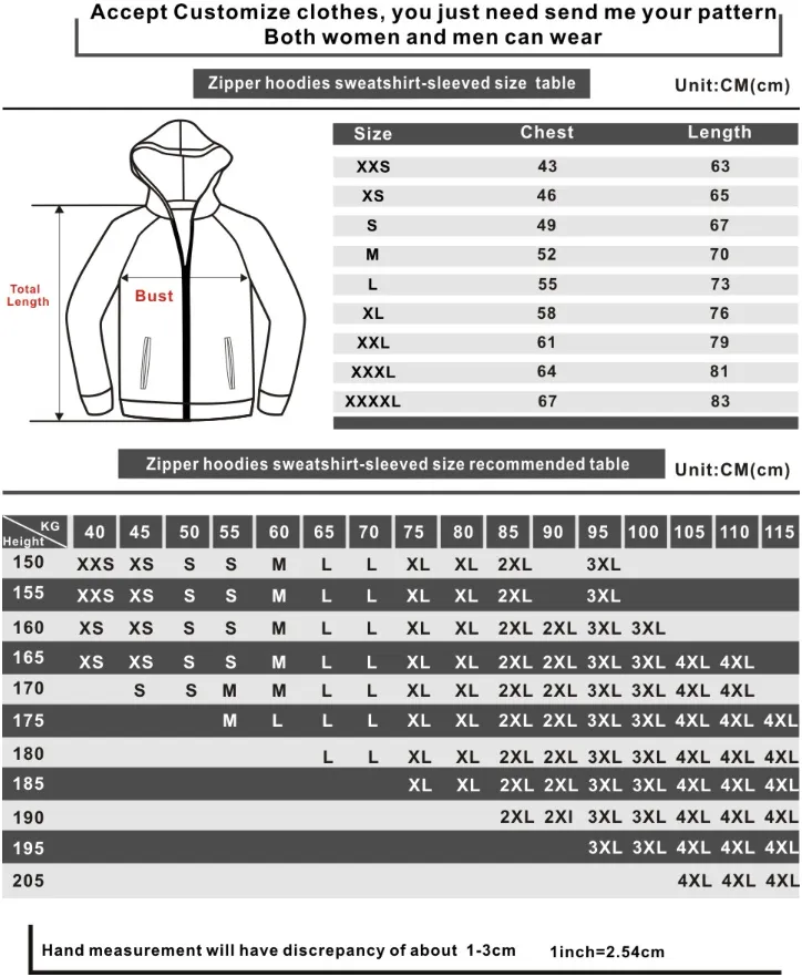 Anime One Piece - Fashion Zipper Sweatshirt