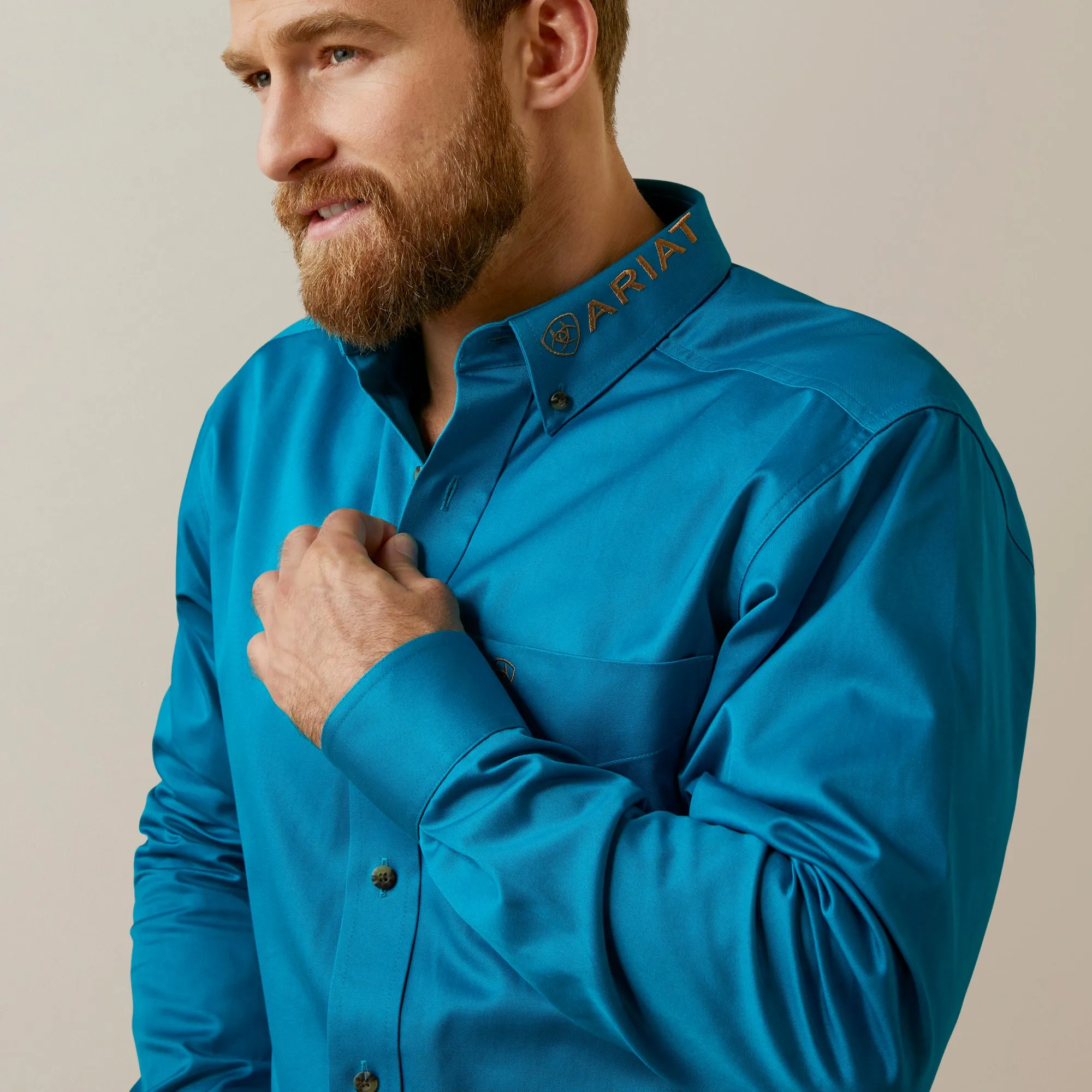 Ariat Men's Team Logo Slim Fit Shirt