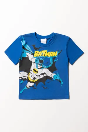 Batman Short Sleeve T-Shirt Blue