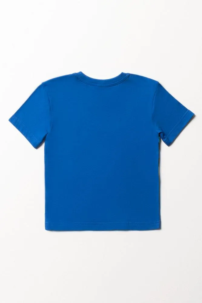 Batman Short Sleeve T-Shirt Blue