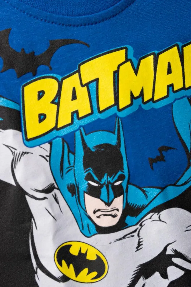 Batman Short Sleeve T-Shirt Blue