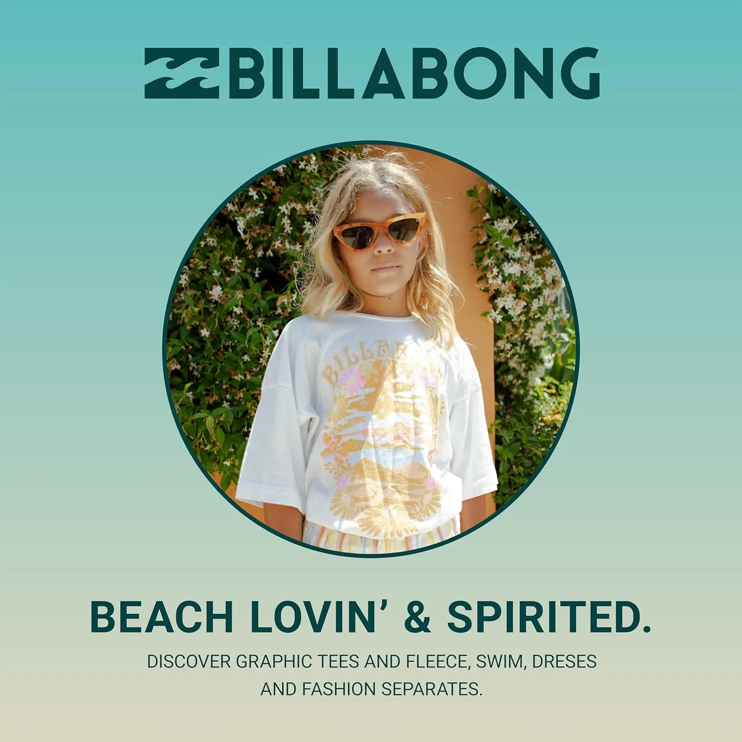 Billabong Girls' New Waves Wide Leg Pants