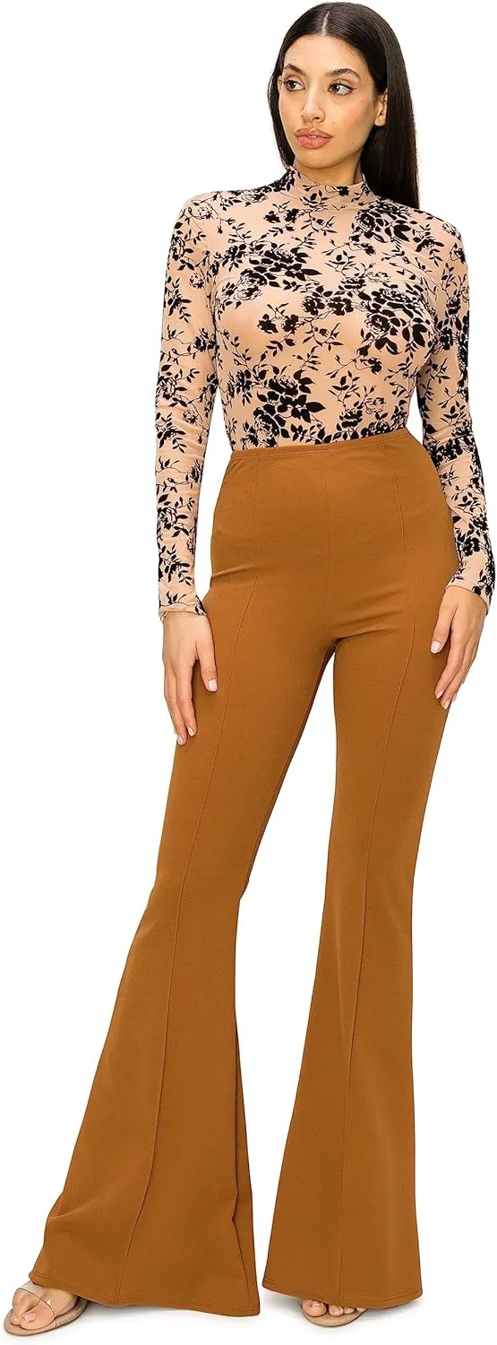Cemi Ceri Women's High Waist Flare Pants