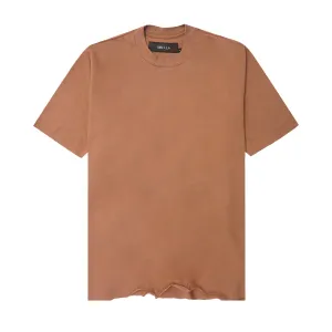 CHOP CHOP TEE IN APRICOT