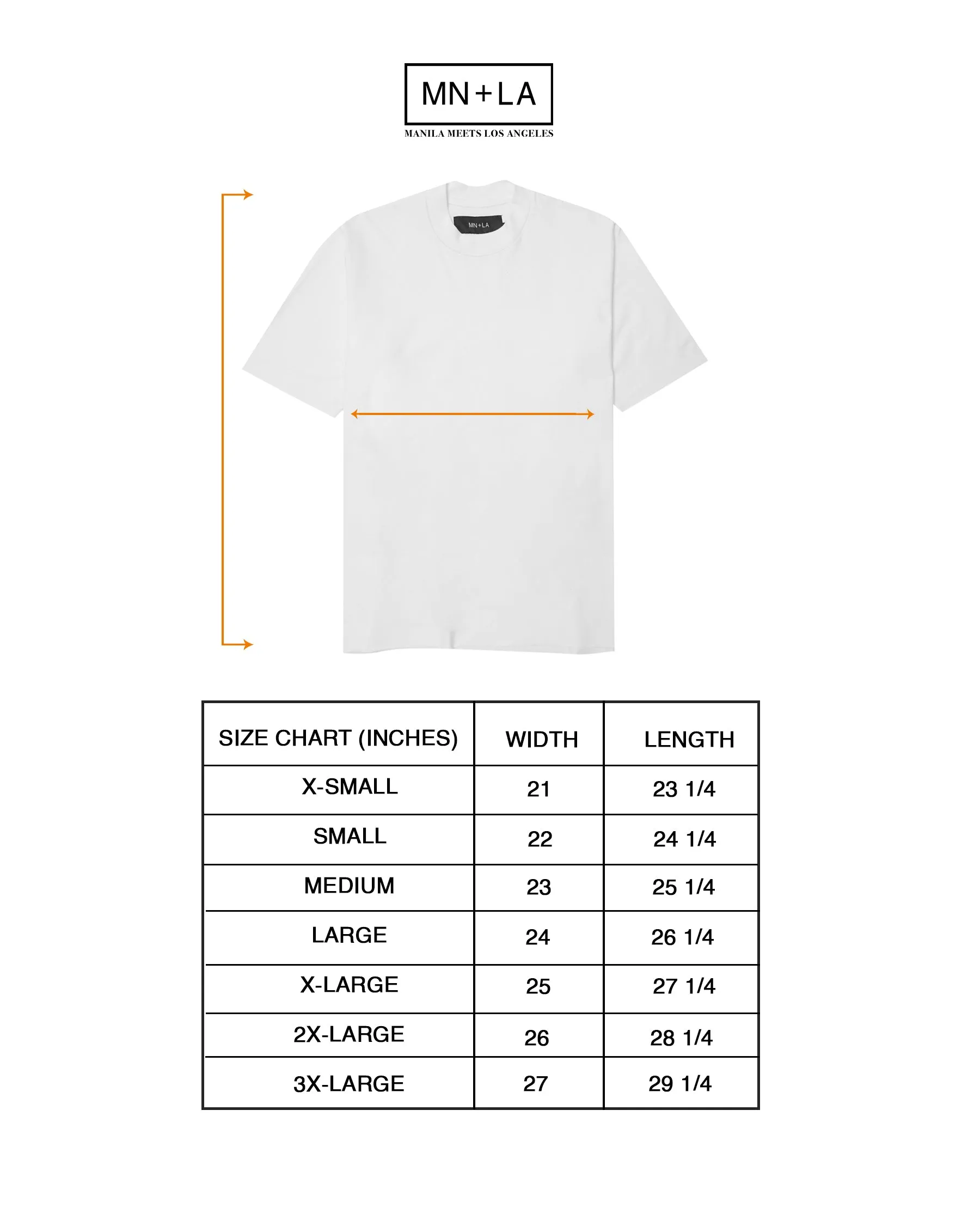 CHOP CHOP TEE IN APRICOT