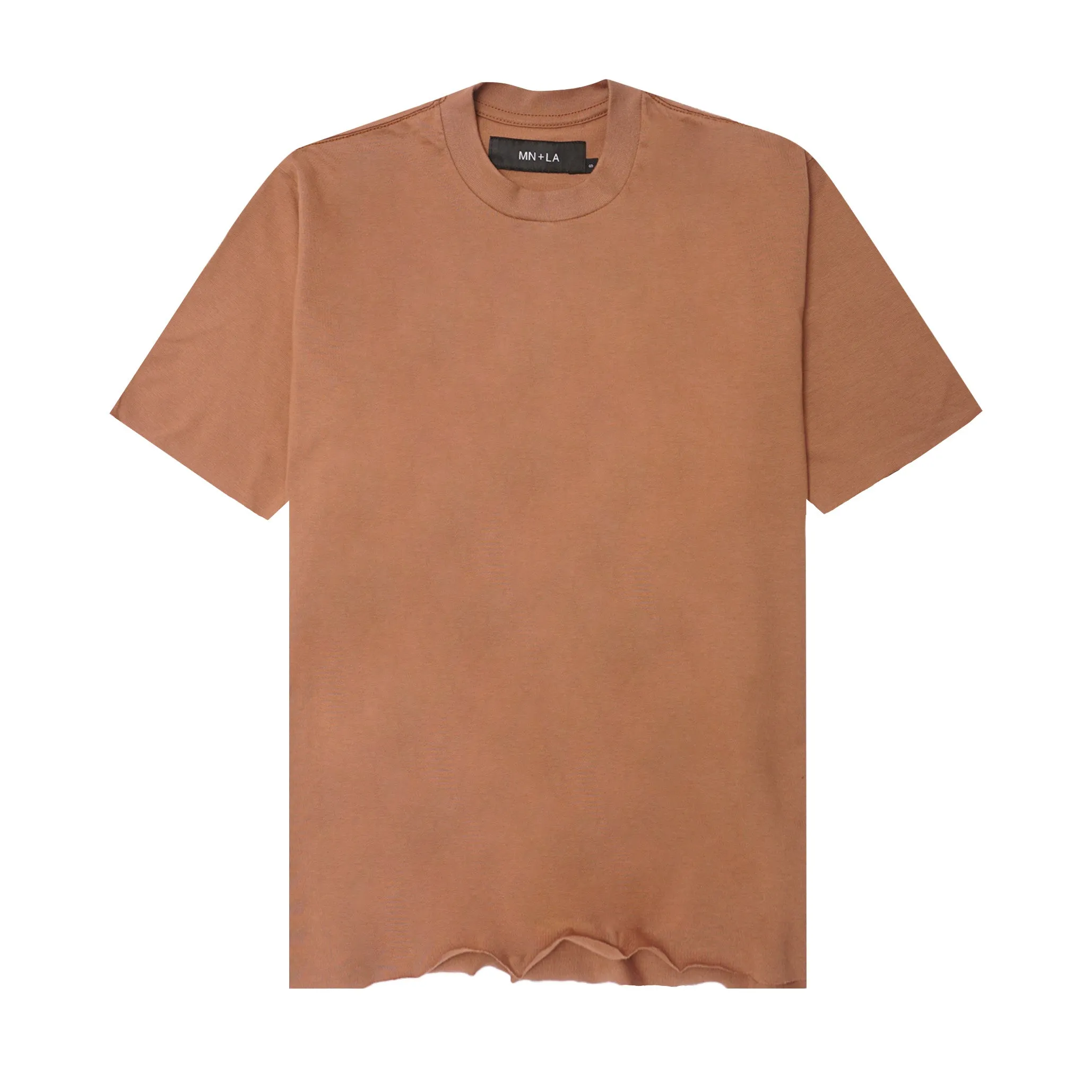 CHOP CHOP TEE IN APRICOT