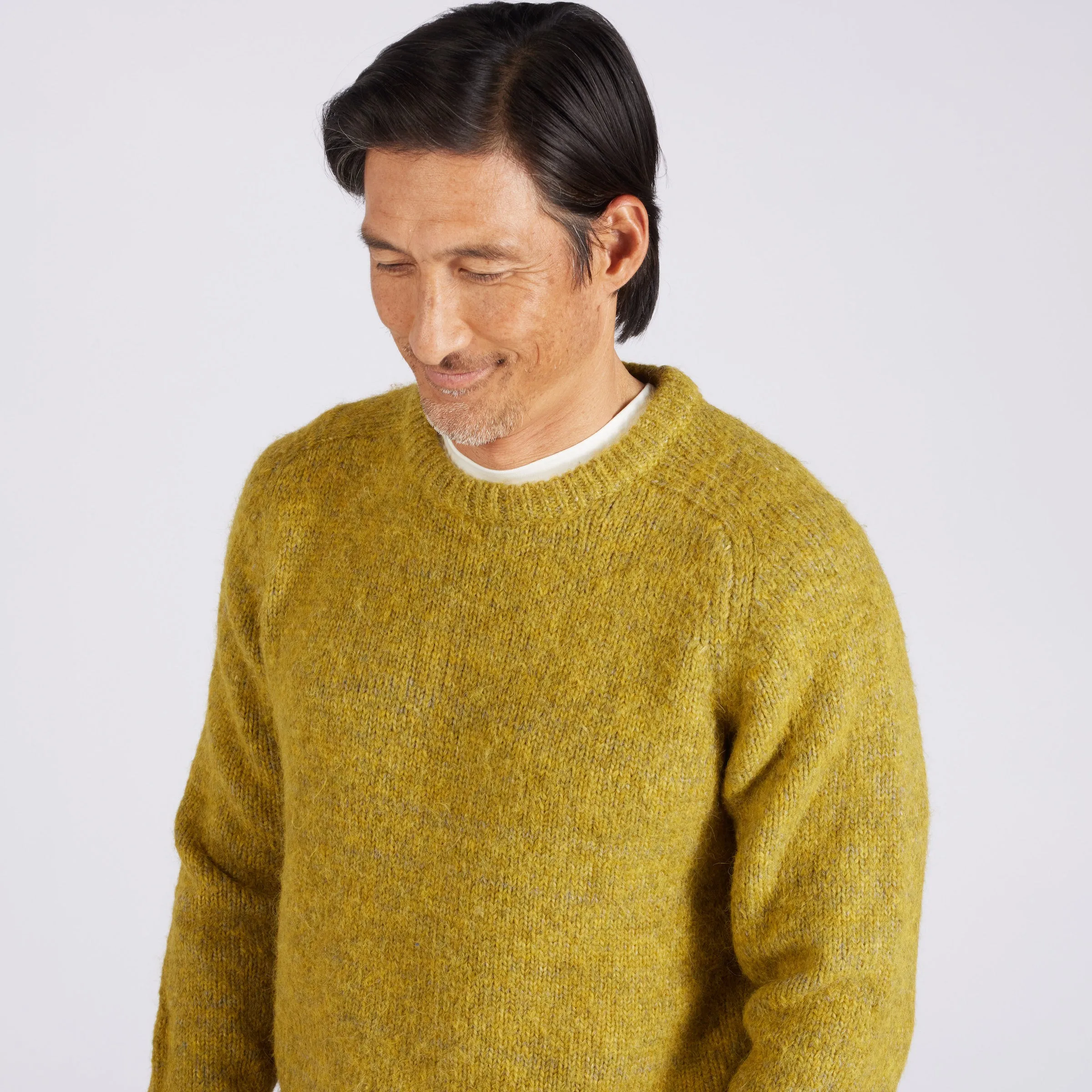 Collegiate Sweater Crew - Mustard
