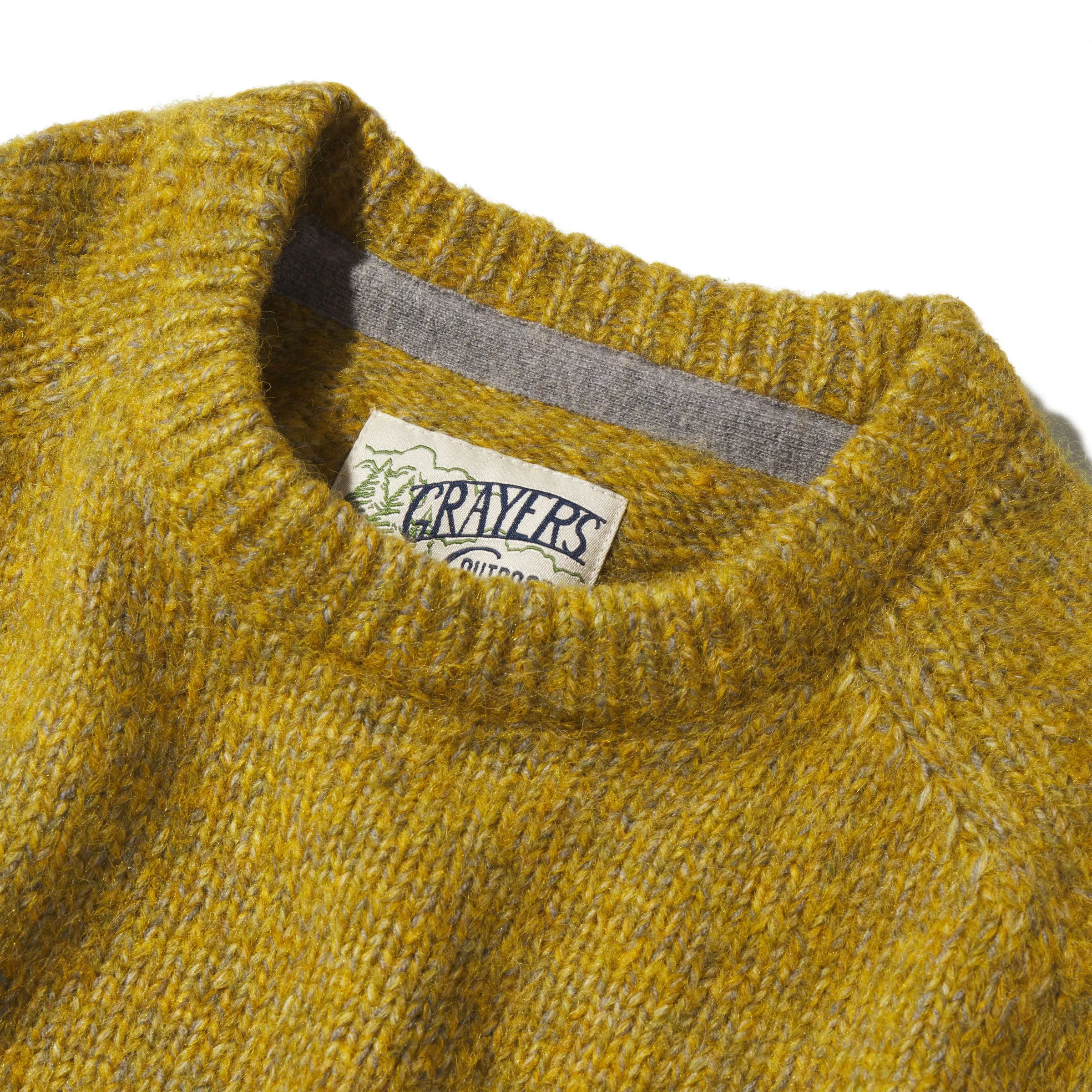 Collegiate Sweater Crew - Mustard
