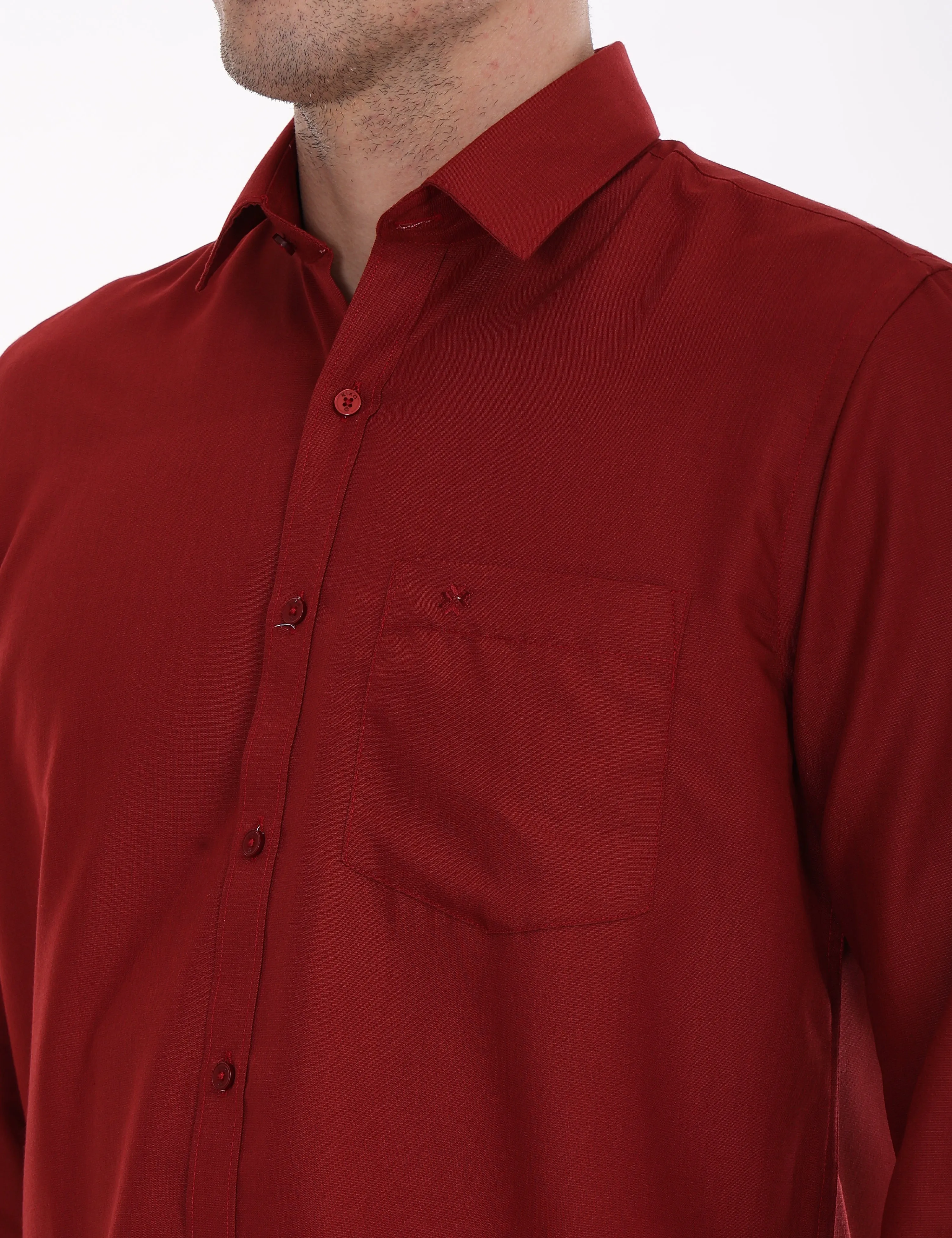 Cool Club Plus Cotton colour Shirt Full Sleeve - 31006