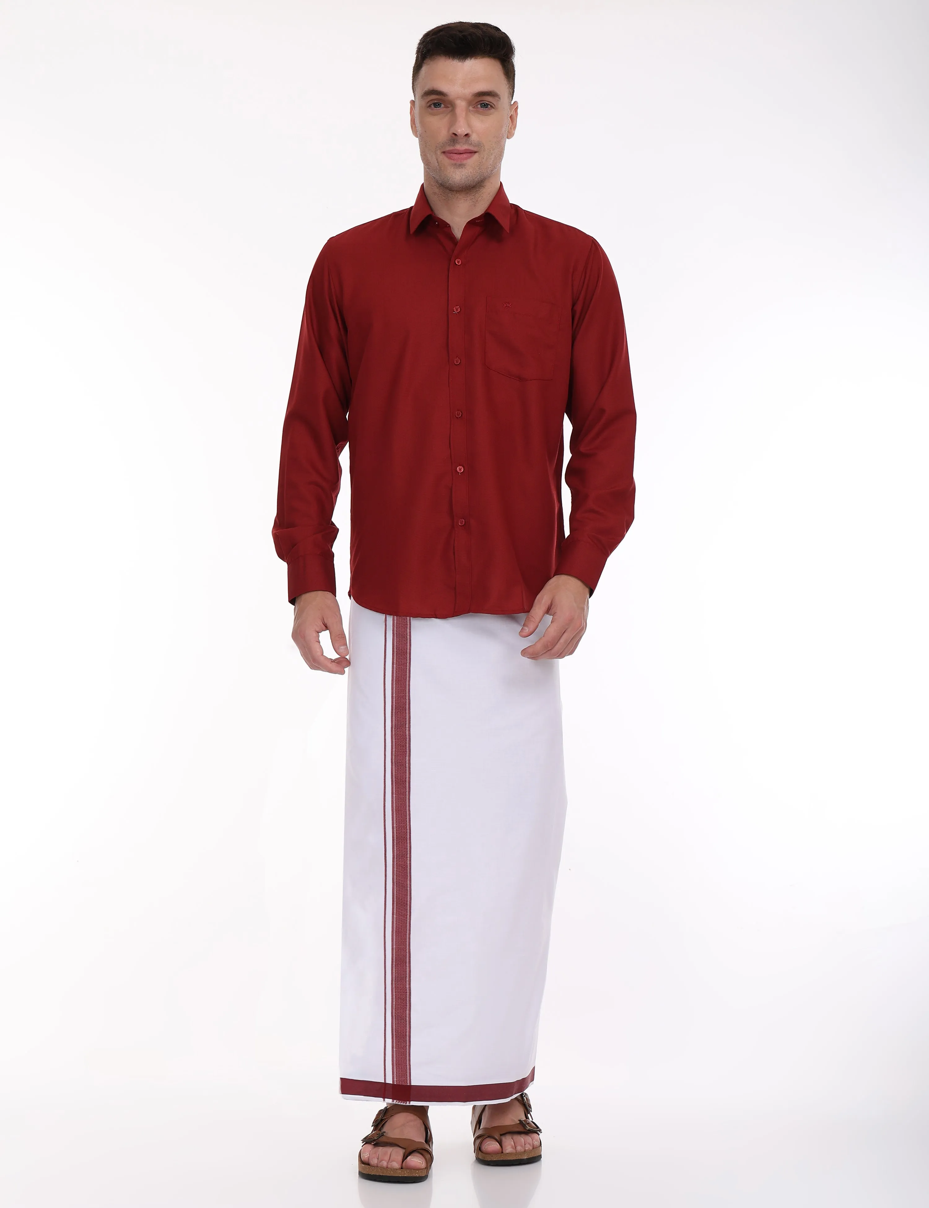 Cool Club Plus Cotton colour Shirt Full Sleeve - 31006