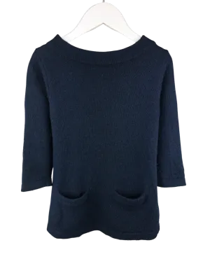 Crewcuts, Girls' Sweater Dress/Tunic, Navy, Size 4-5