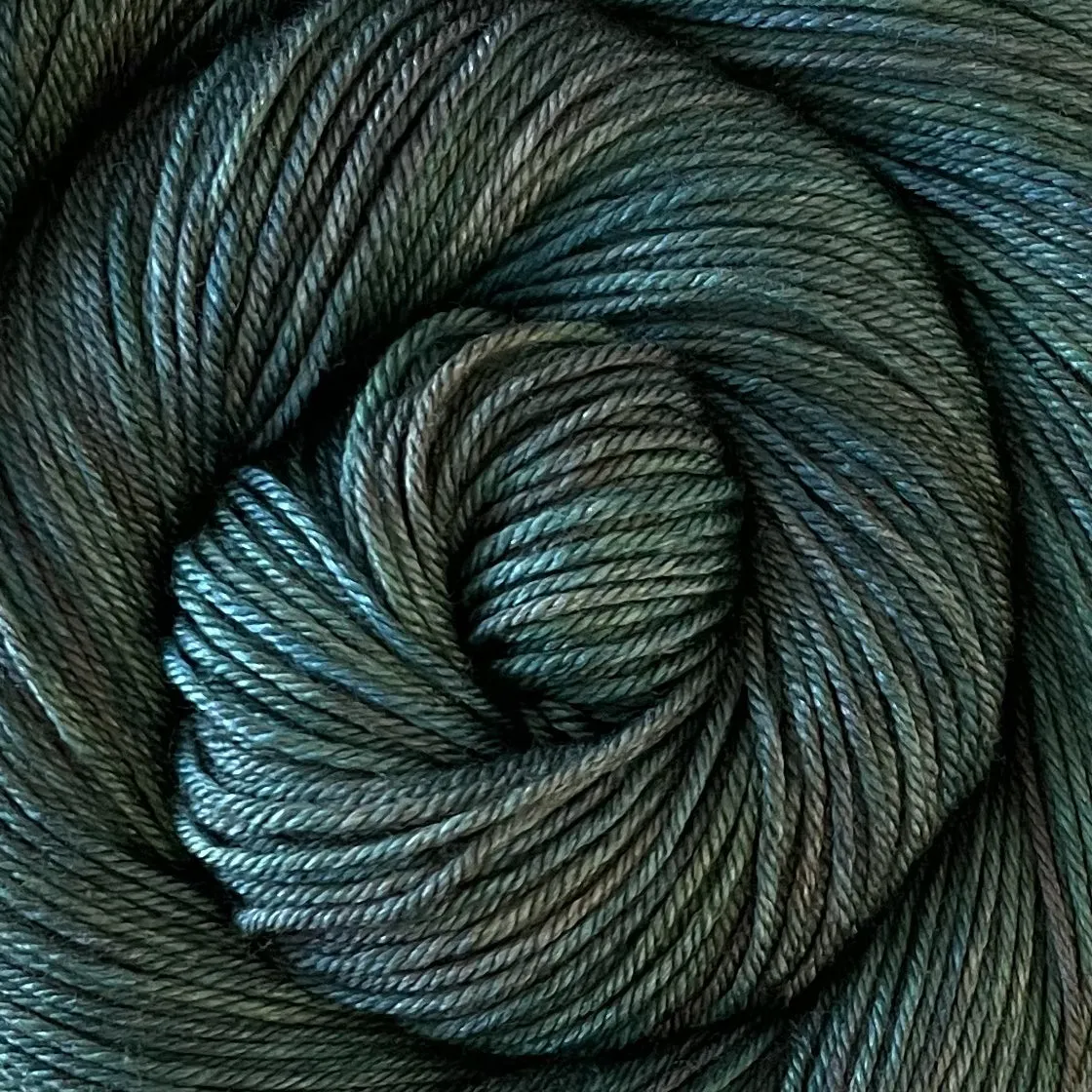 DK Yakity Yak Yarn - Turquoise Variegated