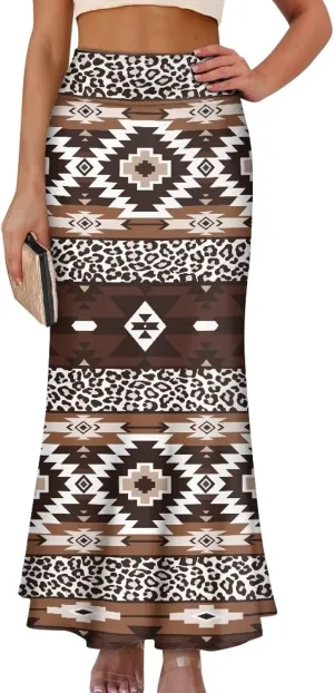 Flared Long Skirts for Women High Waist Maxi Skirts A-Line Ruffle Swing Casual Skirts for Party Holiday Cocktail