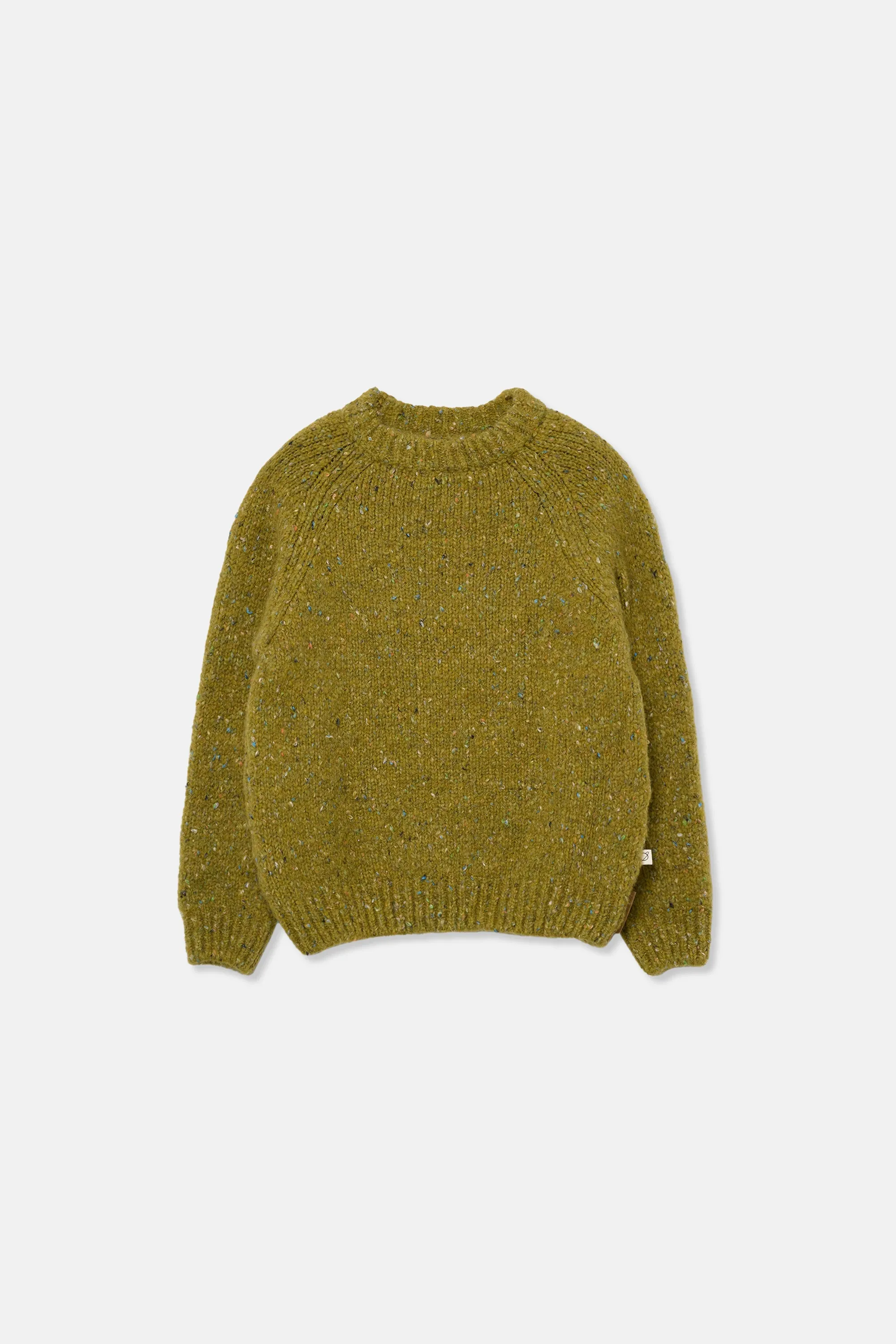 FLECKED TRICOT SWEATER