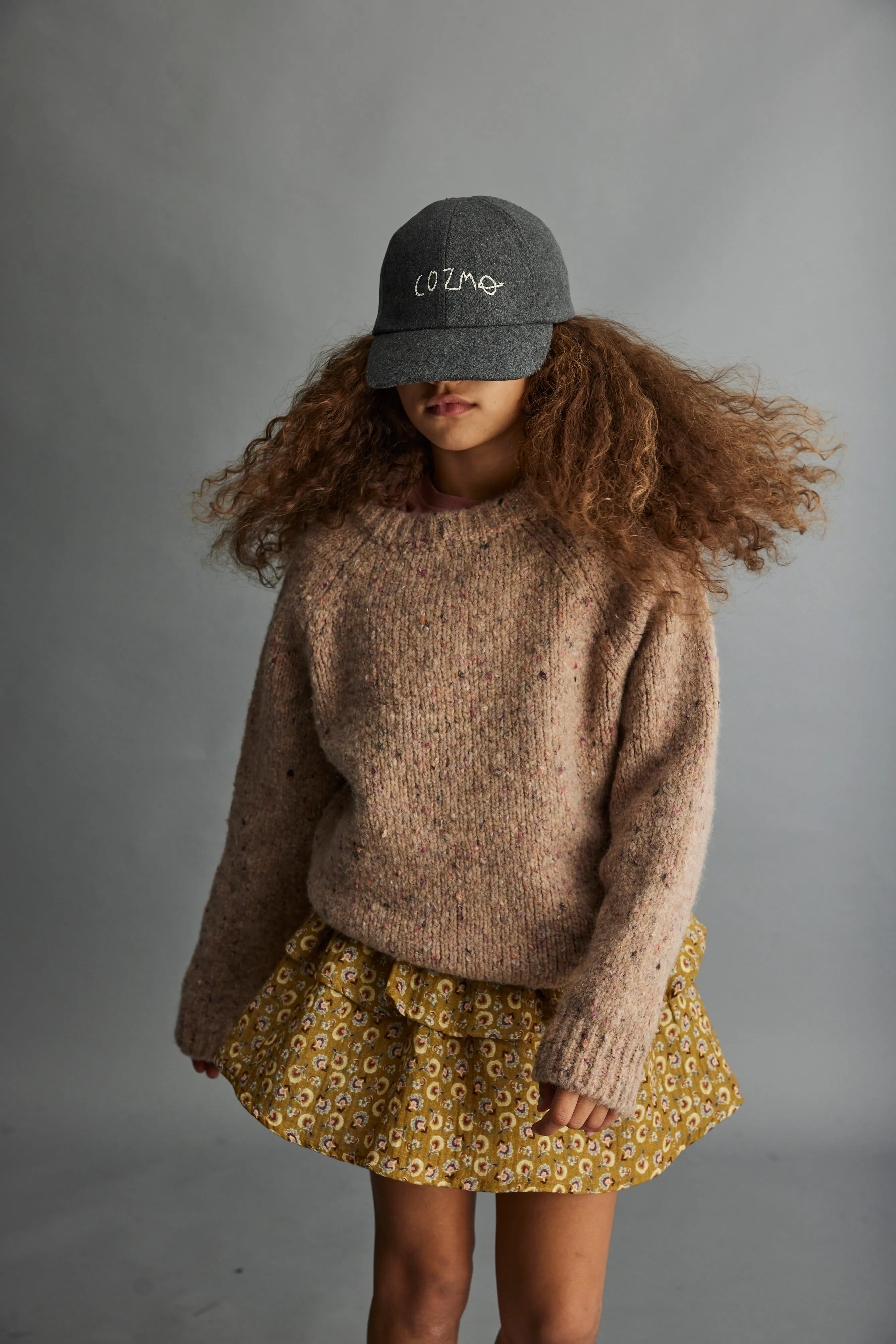 FLECKED TRICOT SWEATER