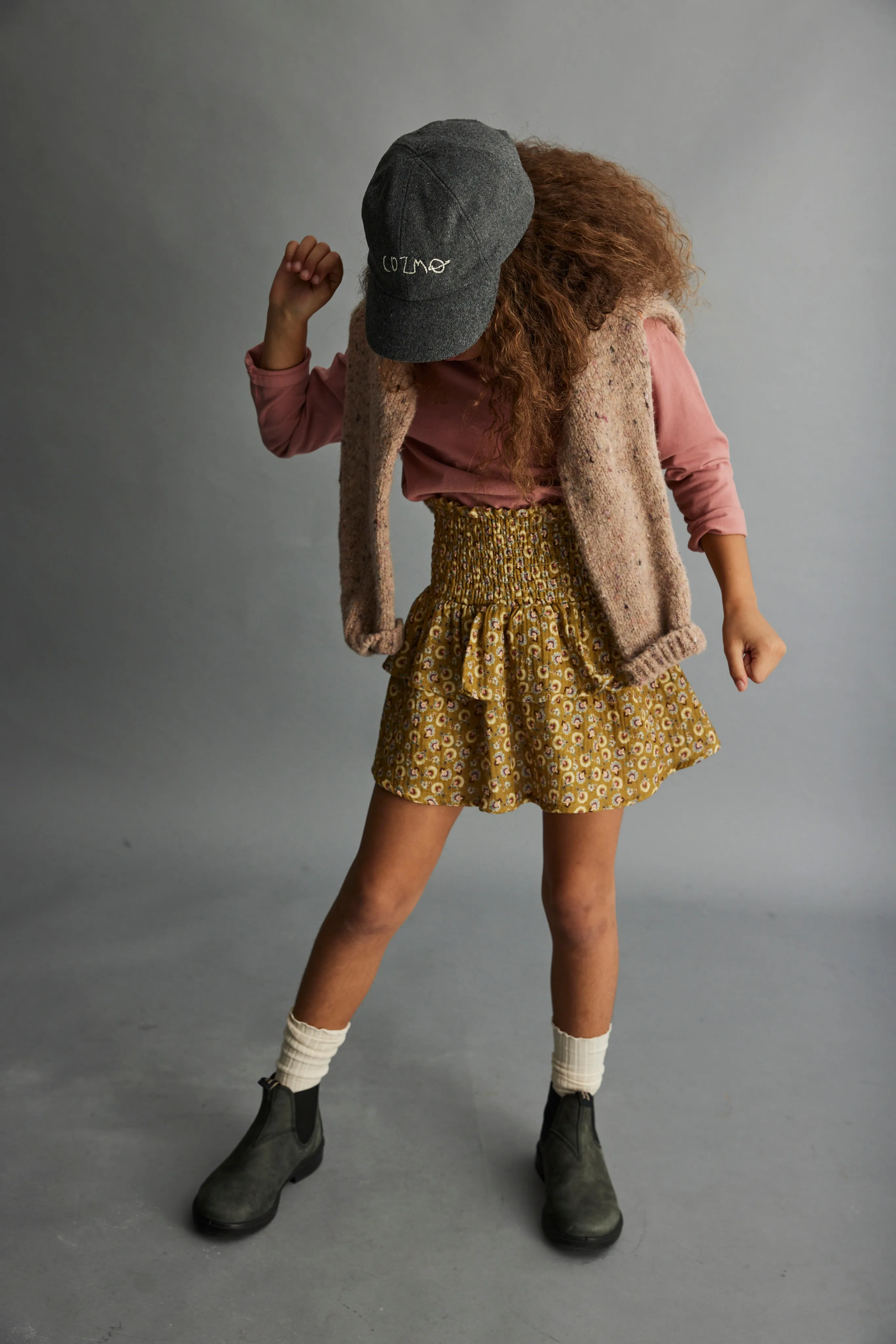 FLECKED TRICOT SWEATER