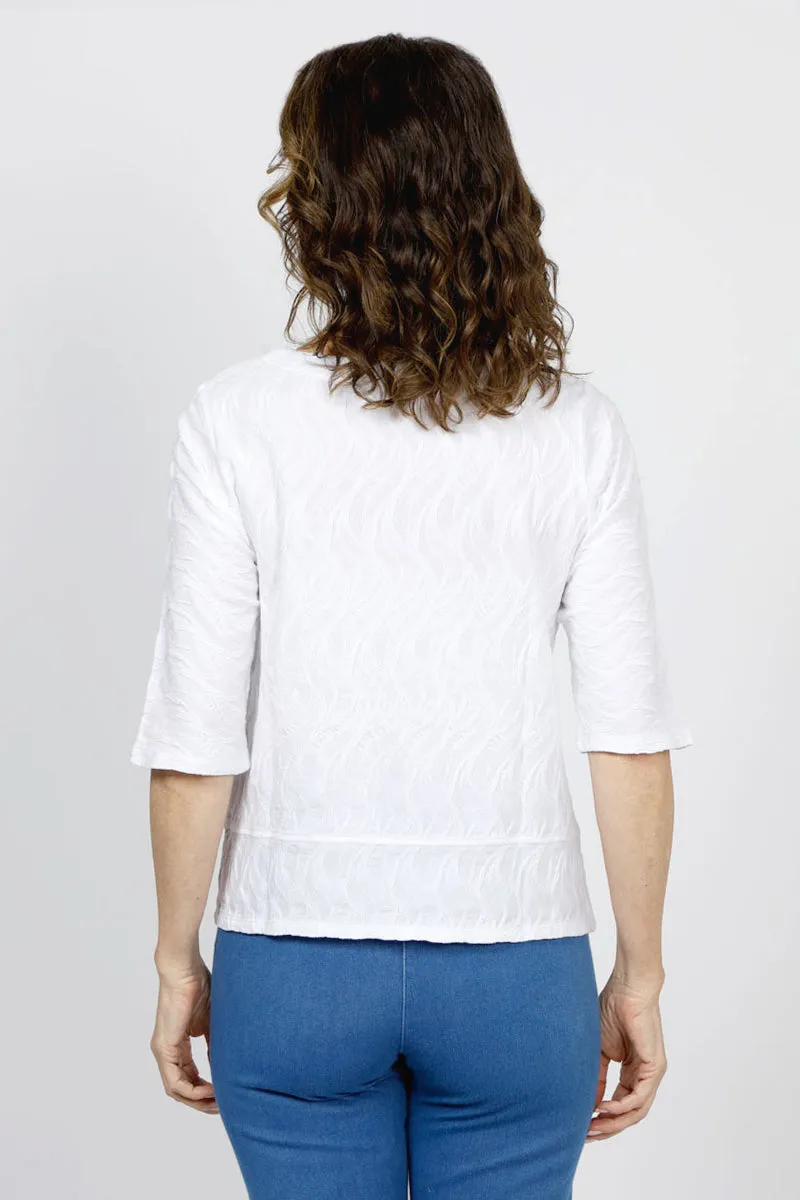 Habitat Cascade Elbow Sleeve Tee