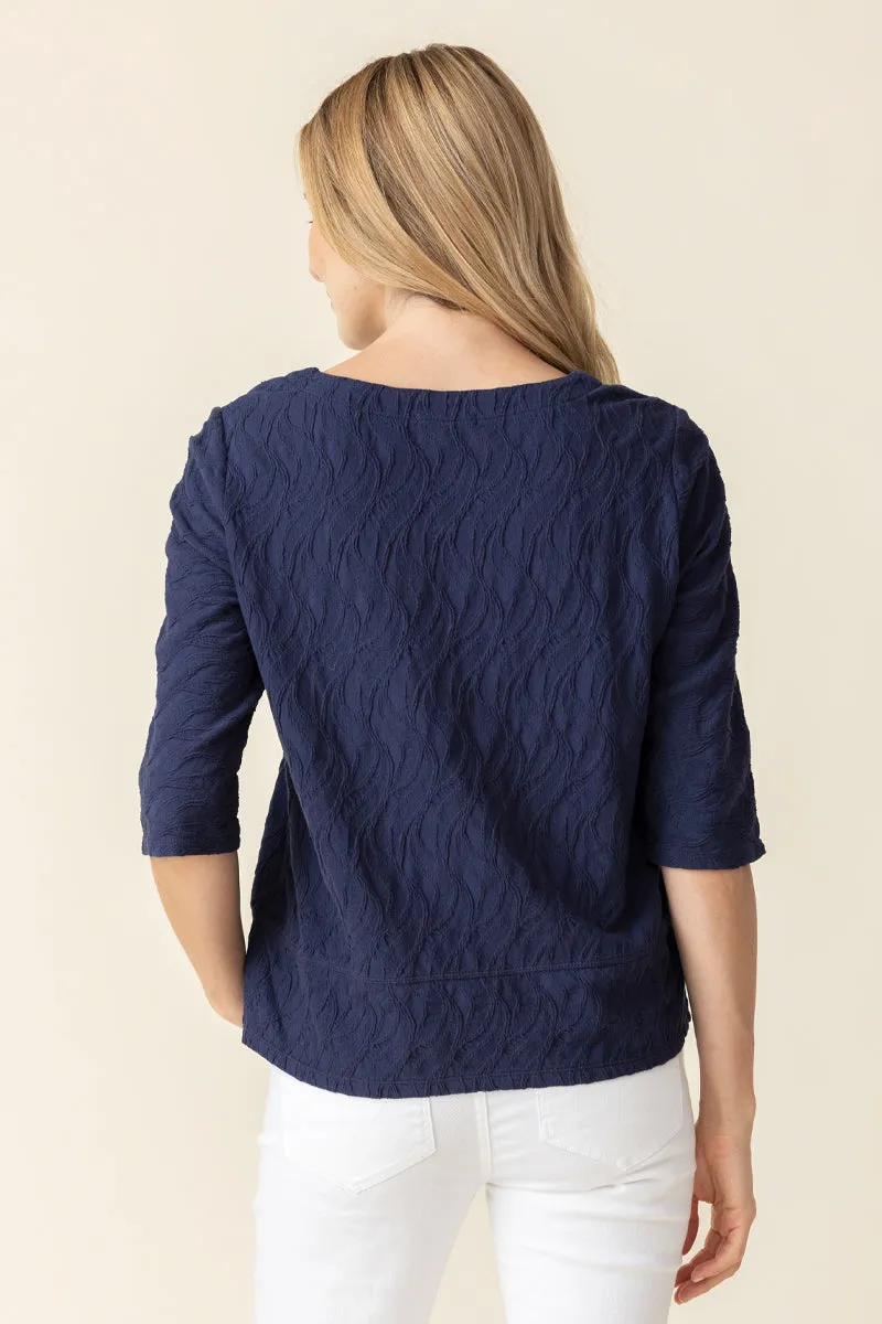 Habitat Cascade Elbow Sleeve Tee