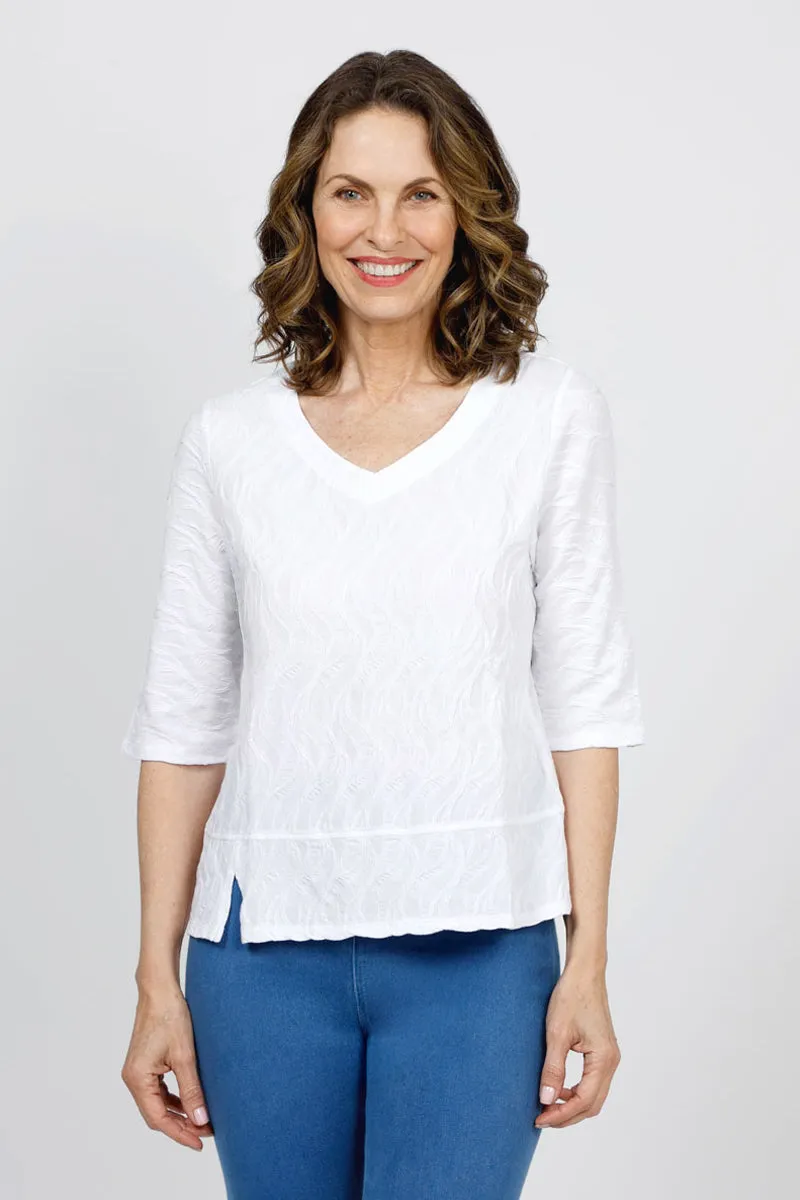 Habitat Cascade Elbow Sleeve Tee