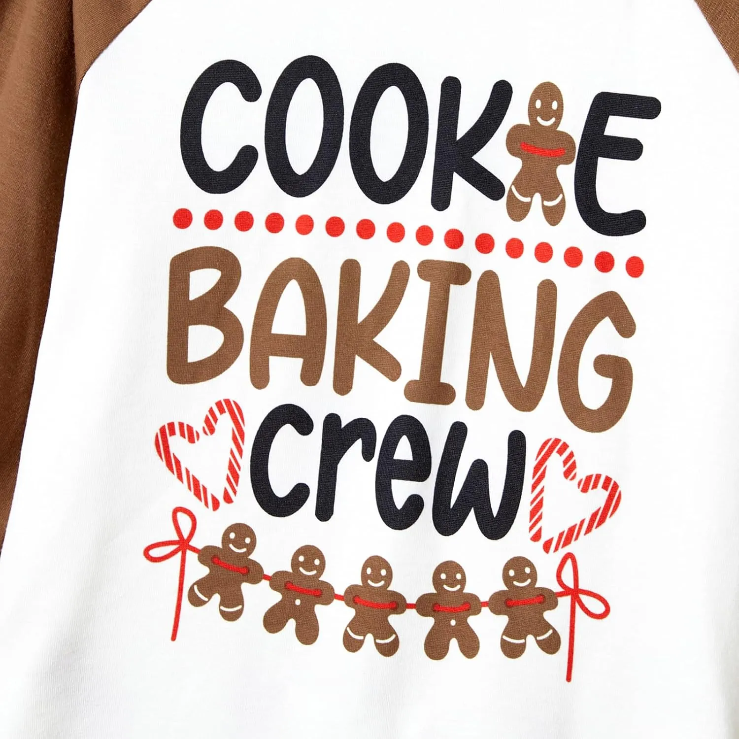 IFFEI Christmas Pajamas for Family Matching PJ's Sets with Cute Pattern Tee and Pants