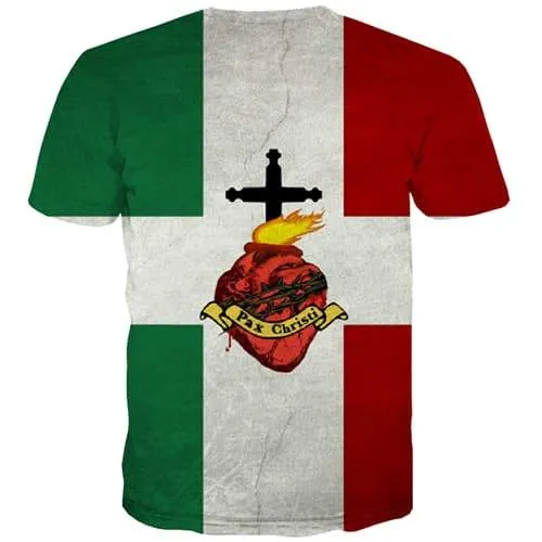 Jesus T-shirt Men Cross Tshirts Casual Flame Tshirts Cool Pax Christi Shirt Print High Quality Tshirt Anime Short Sleeve Hip hop