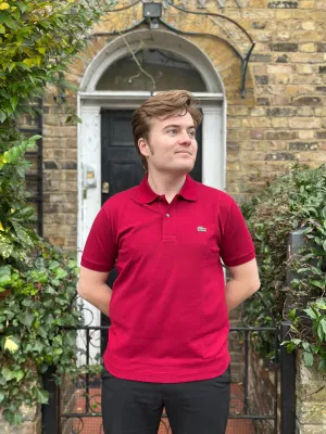 Lacoste - Classic Fit Original Piqué Bordeaux 476 - Polo Shirt