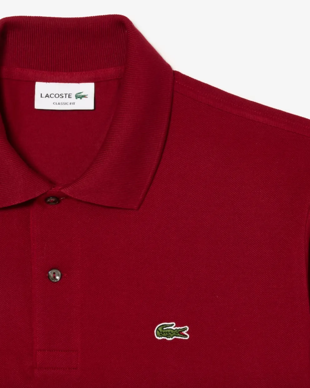 Lacoste - Classic Fit Original Piqué Bordeaux 476 - Polo Shirt