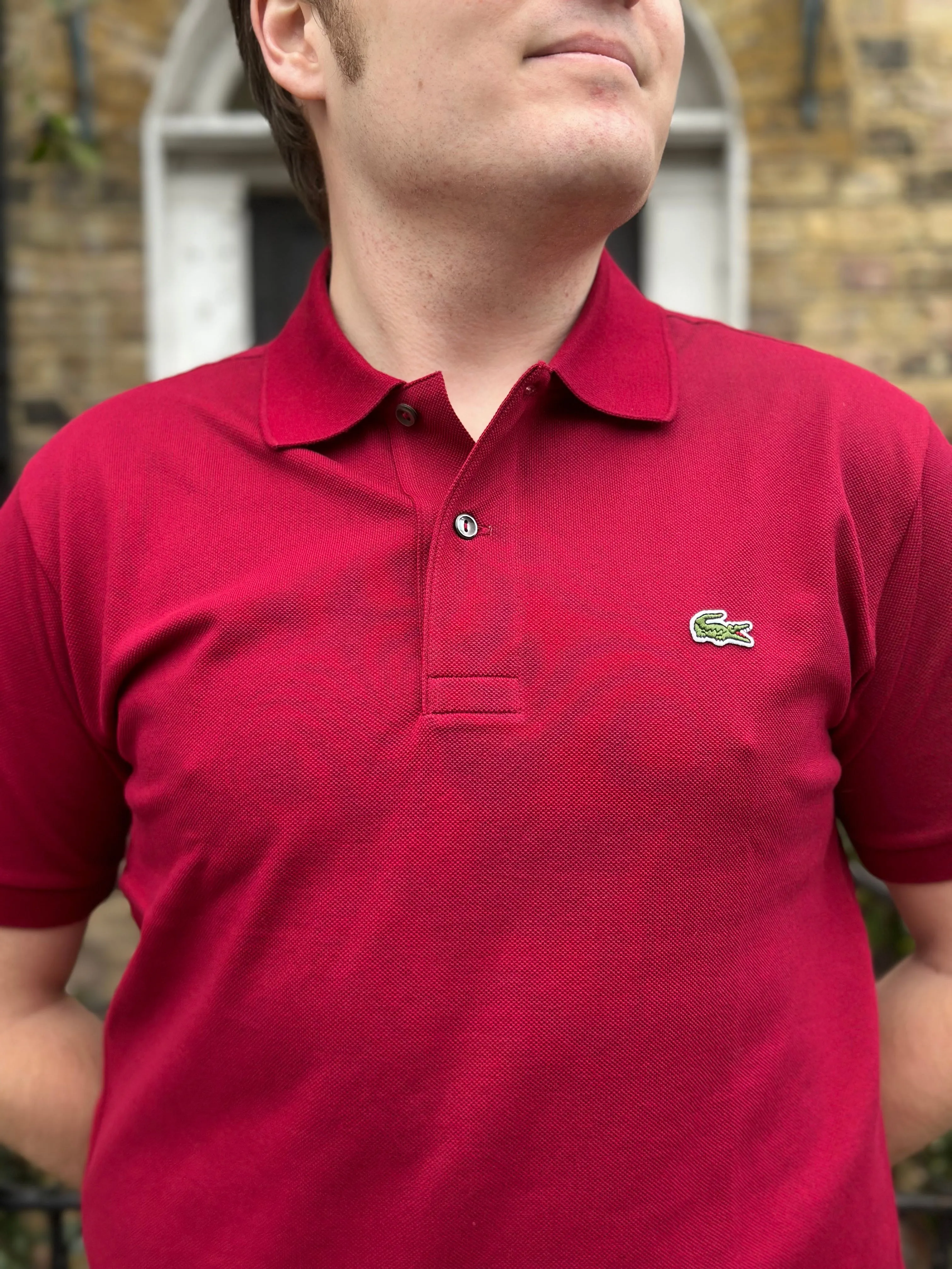 Lacoste - Classic Fit Original Piqué Bordeaux 476 - Polo Shirt