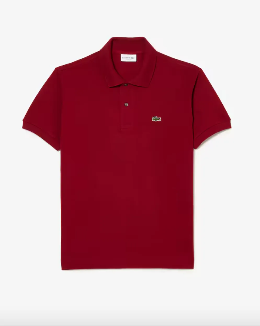 Lacoste - Classic Fit Original Piqué Bordeaux 476 - Polo Shirt