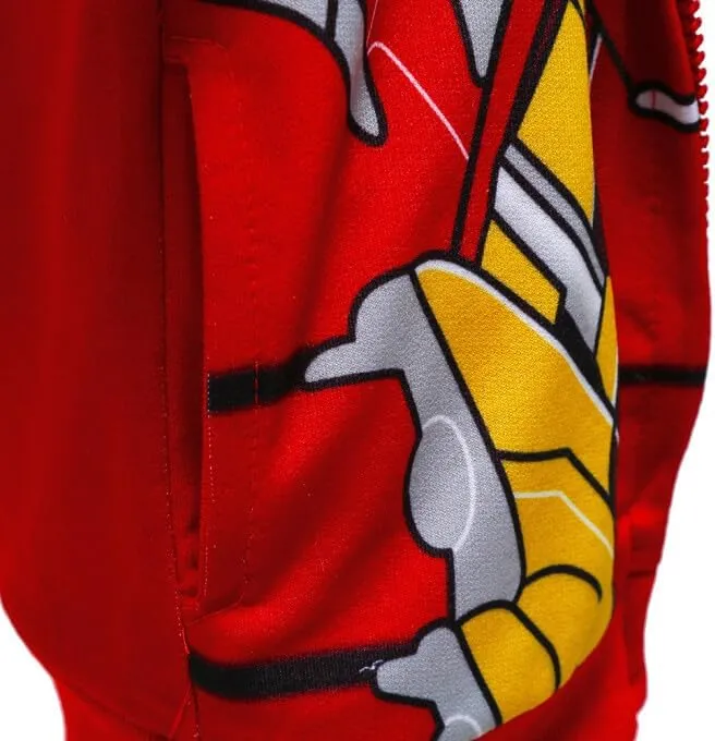 LEMONBABY Little Kids Unisex Boys Girls Superhero Cool Jacket Sweatshirt Hoodie Coat Costume