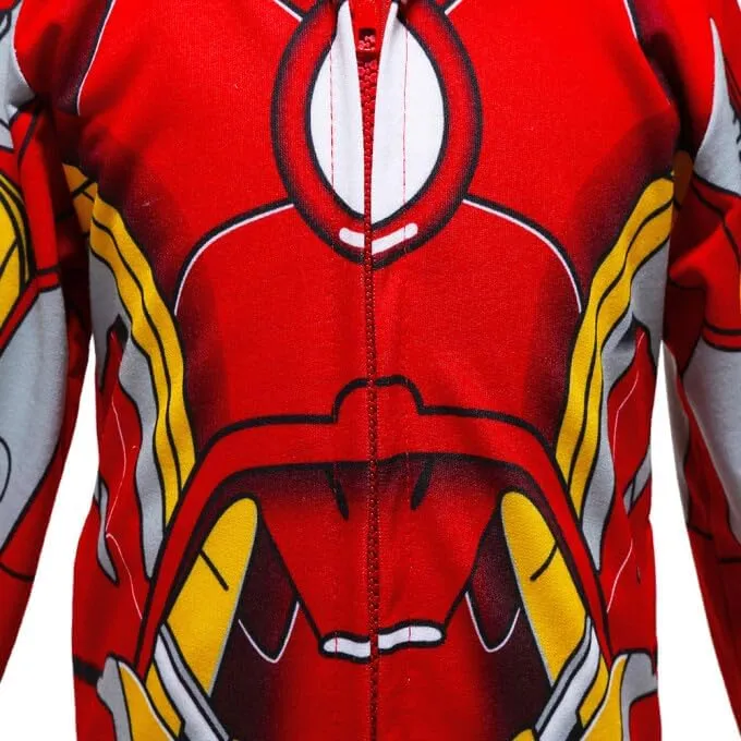 LEMONBABY Little Kids Unisex Boys Girls Superhero Cool Jacket Sweatshirt Hoodie Coat Costume