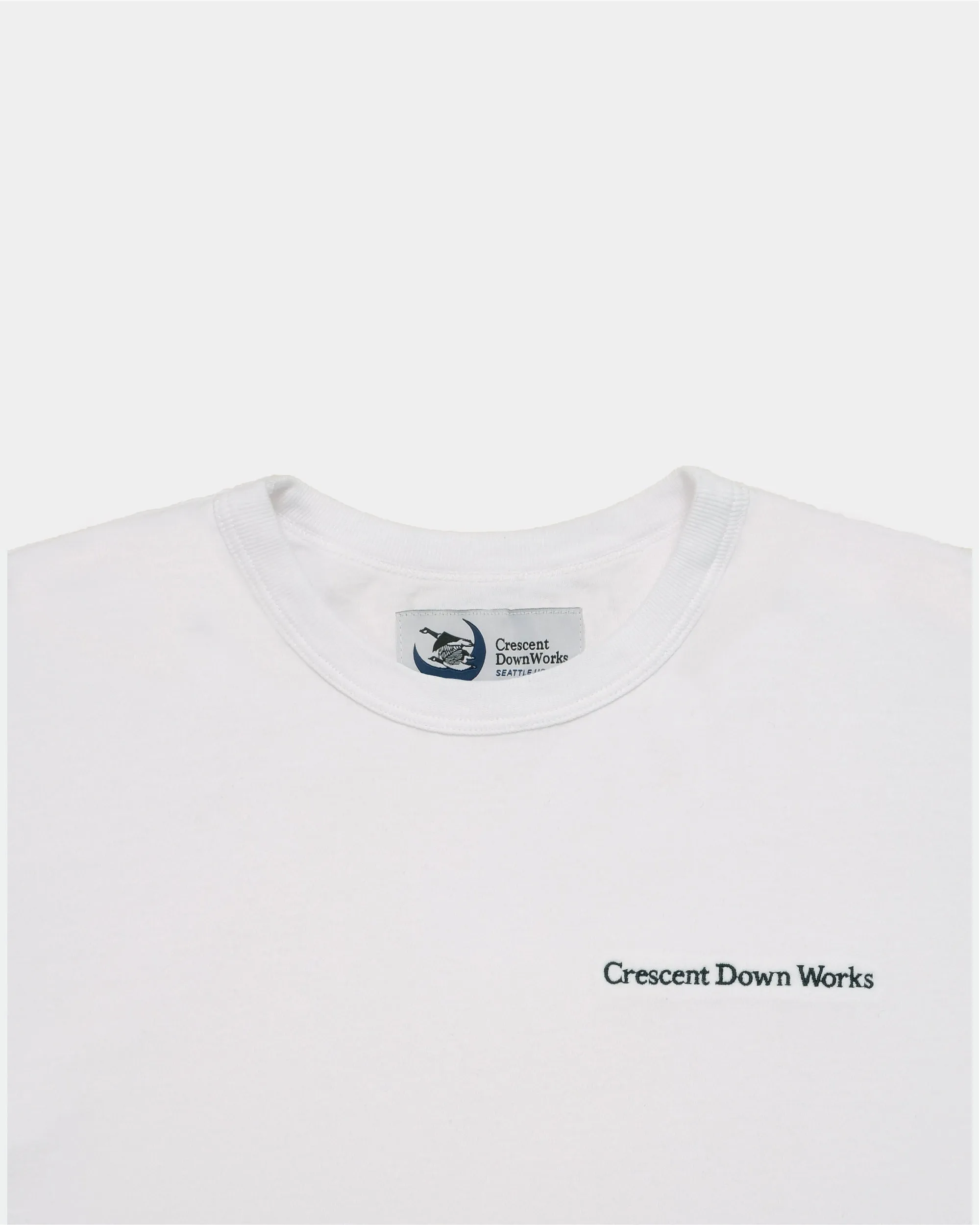 Long Sleeve logo T-shirt - White (Final Sale)