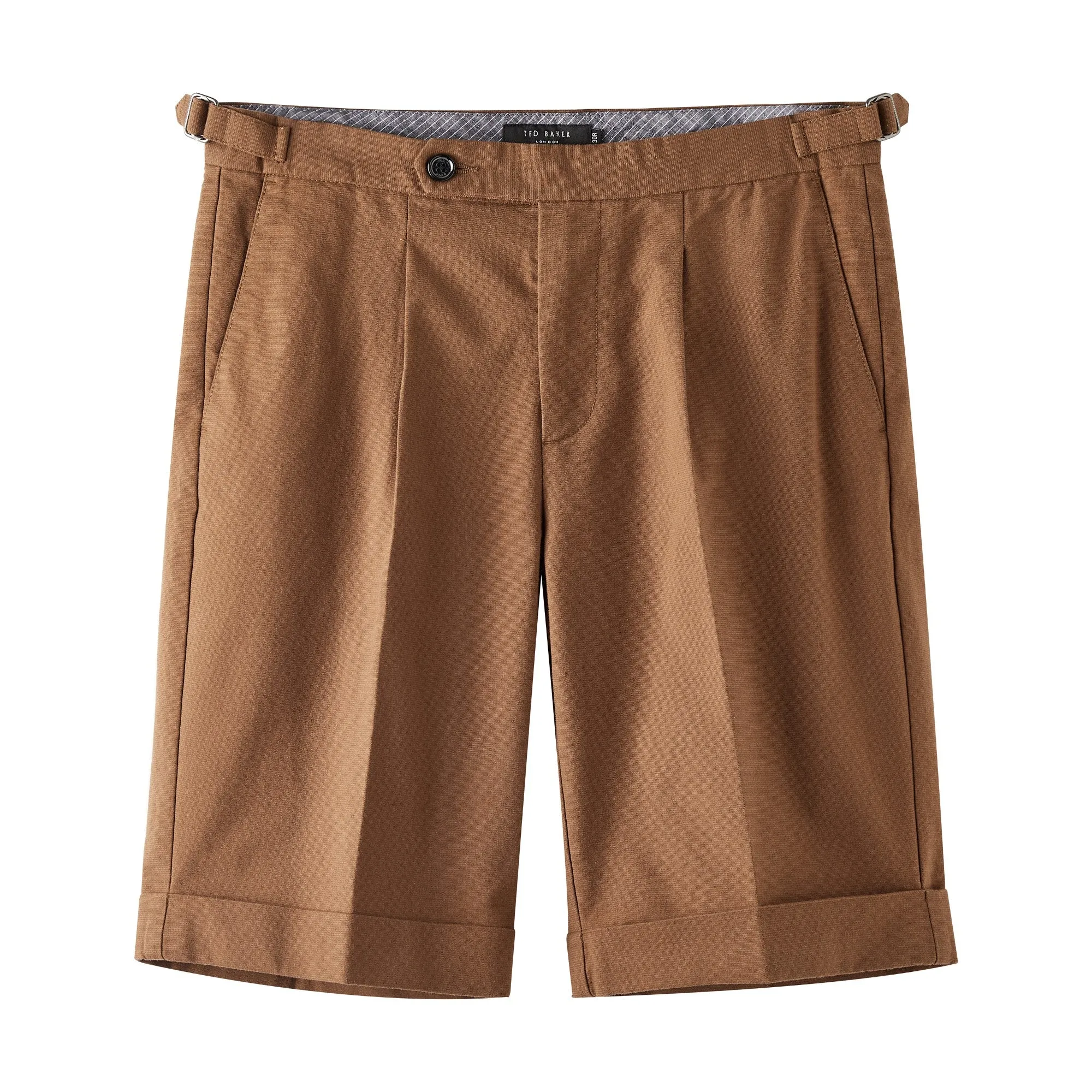 Men Mms-Sizii-Pleat Casual Shorts - Tan