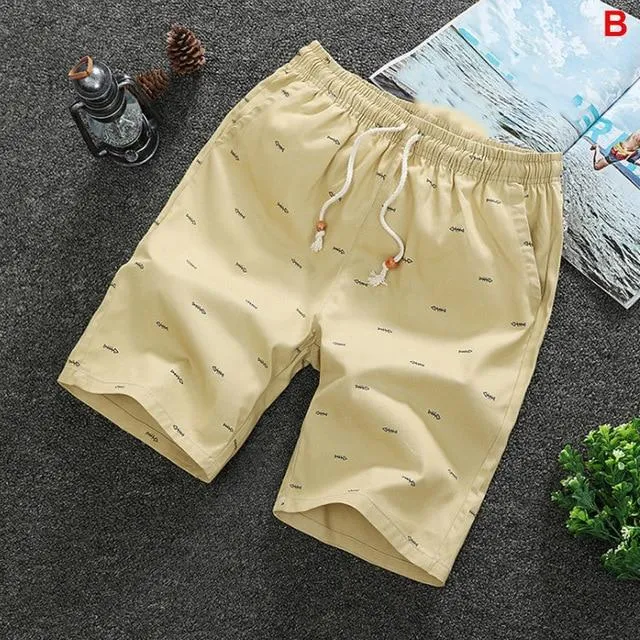 Men's shorts Casual Loose Cropped Trousers Sports Shorts
