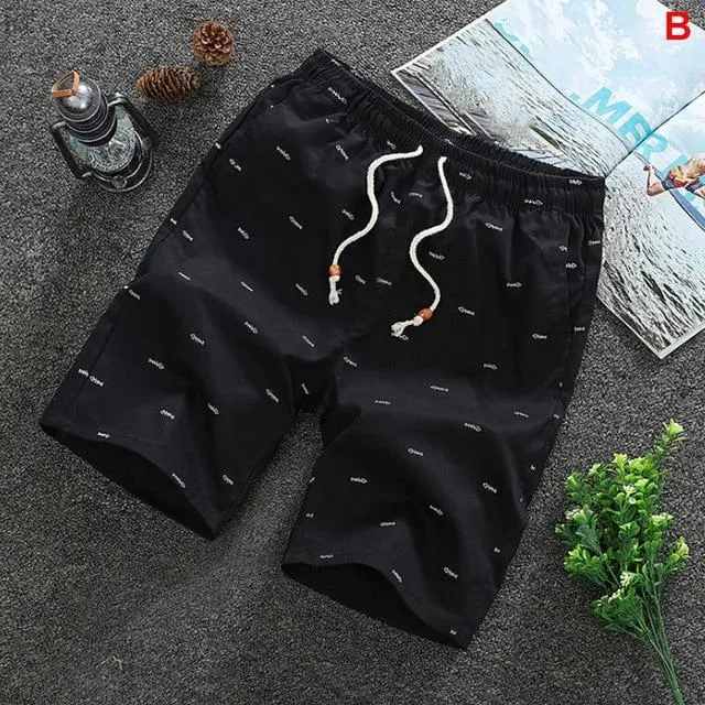 Men's shorts Casual Loose Cropped Trousers Sports Shorts