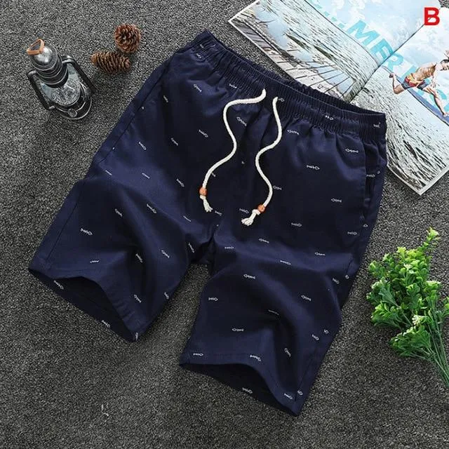 Men's shorts Casual Loose Cropped Trousers Sports Shorts
