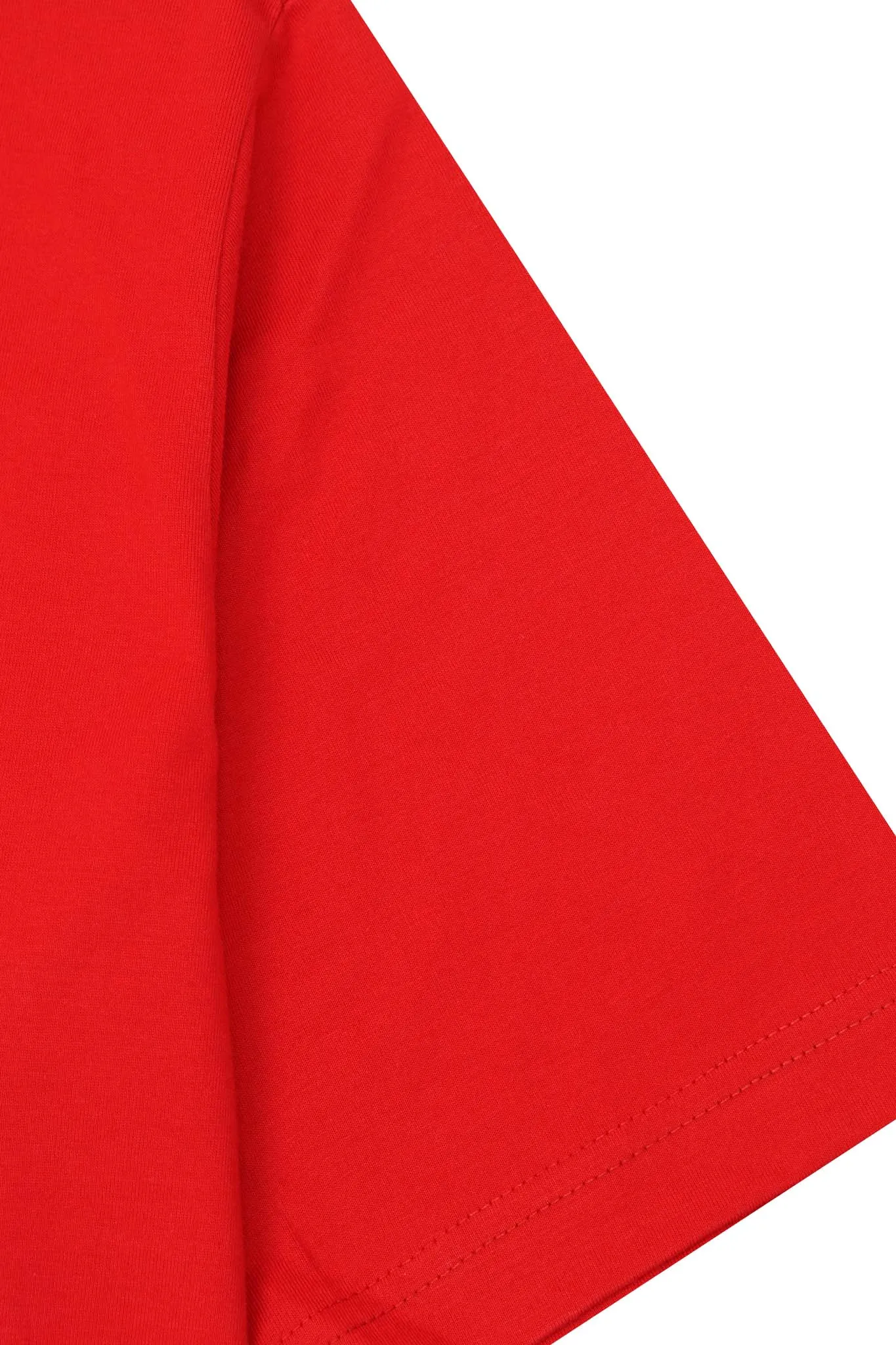 OVERSIZED TEE IN RARRI RED
