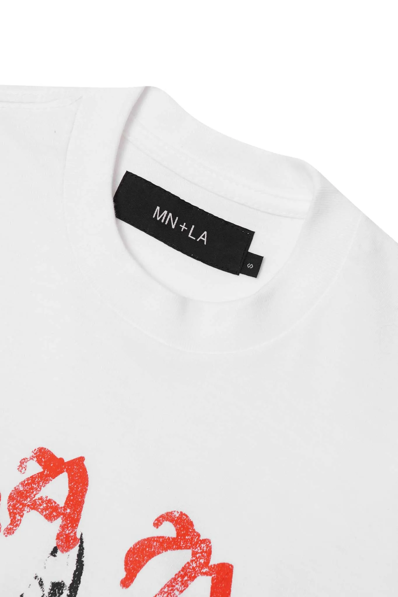 "WAR ANGEL" TEE IN WHITE