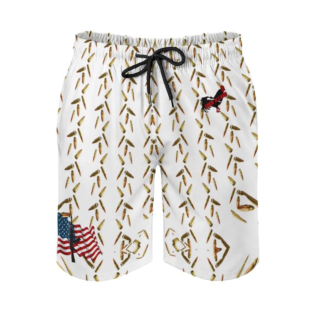 #rr6 COCKNLOAD Men's casual beach shorts