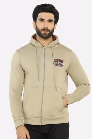 Sand Zipper Hoodie