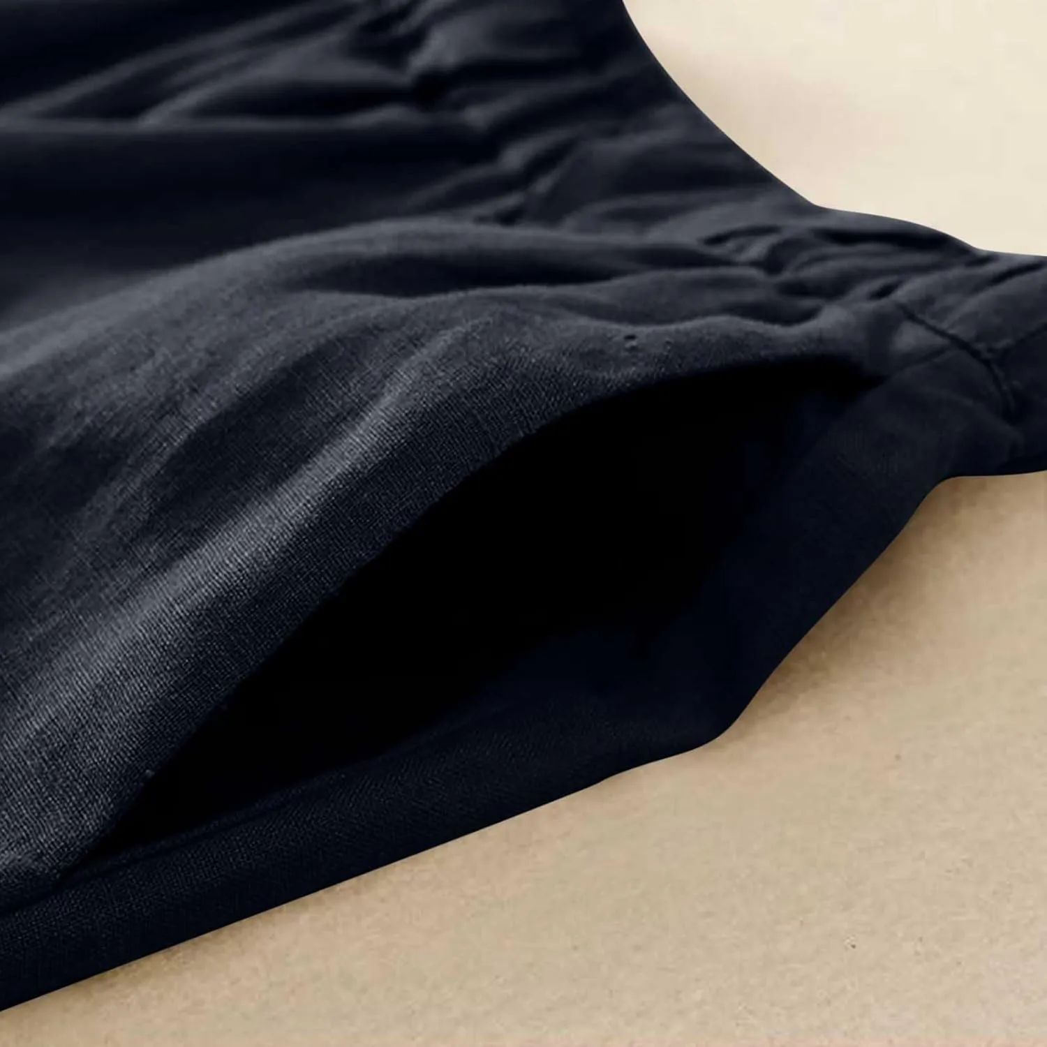 Skirts for Women 2024 Fall Casual Loose High Waisted Mid Length Skirt Baggy Pleated Button Midi Skirt with Pockets
