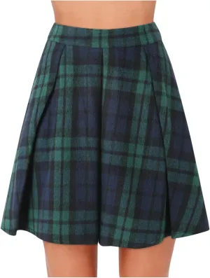 Skirts for Women Summer Pleated Mini Skirt Casual Dressy Flowy High Waisted Skirts Beach Vacation Outfits Clothes