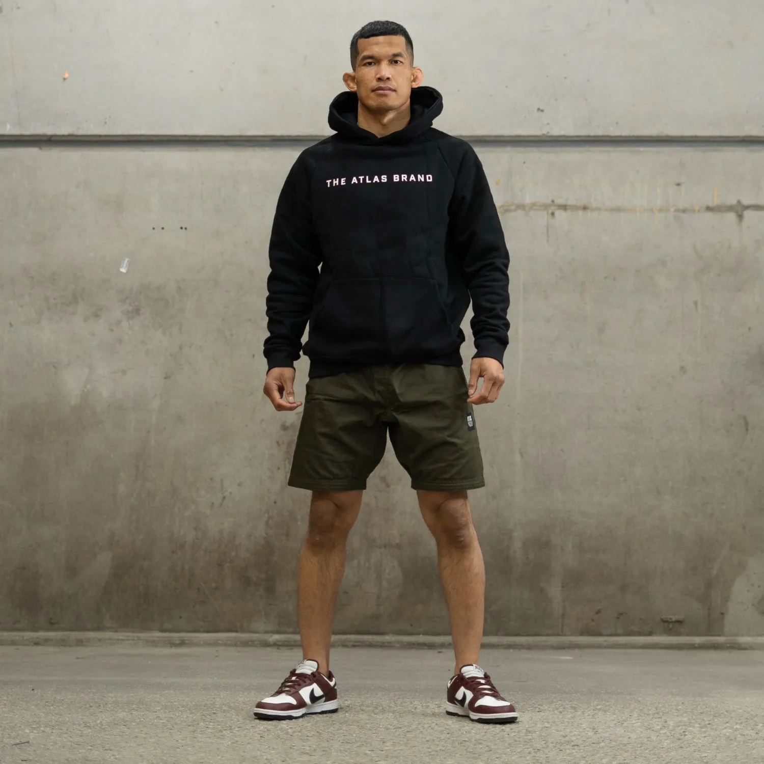 The Atlas Brand - 'Street' Ripstop Shorts - Mil. Green