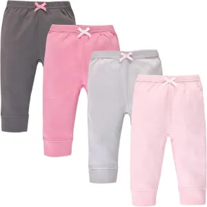 Touched by Nature Baby Girls' Organic Cotton Pants
