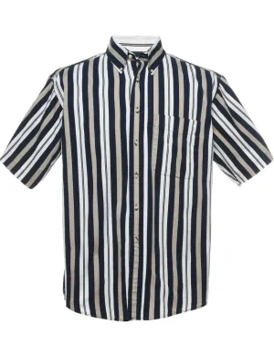 Trader Bay Striped Multi-Colour Shirt - M