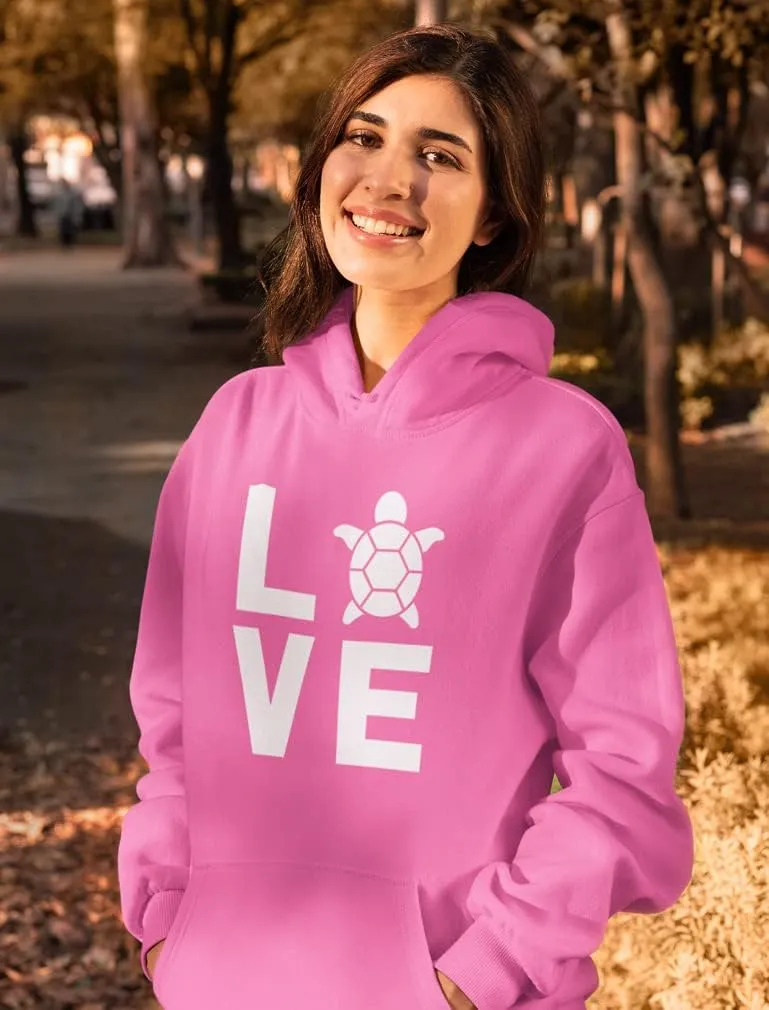 Tstars Love Turtle Sweatshirt Hoodie Sea Turtles Sweatshirts Animal Hoodies for Women Teen Girls