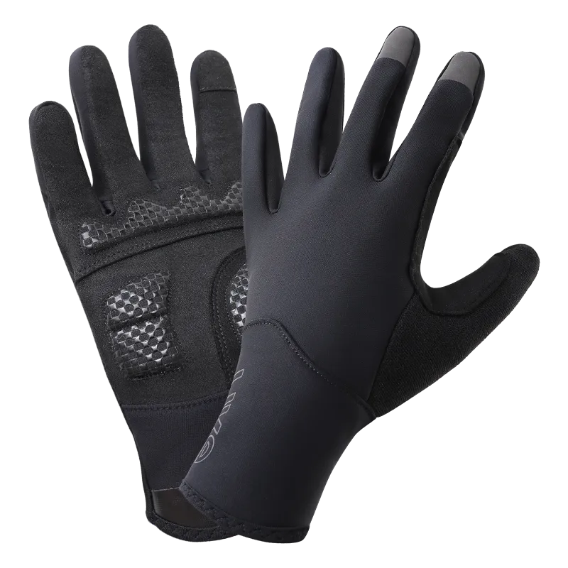 Windproof  Fleece SI-1 Gloves Wind Language-Black