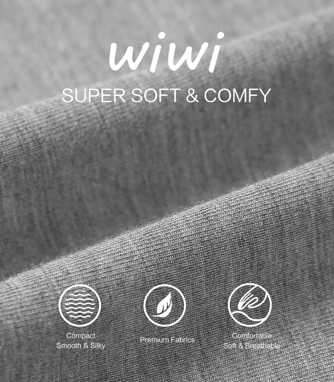 WiWi Women's Wide Leg Pajama Pants Casual Sleep Bottoms Palazzo Yoga Sweatpants Pant with Pockets Viscose from Bamboo S-XXL